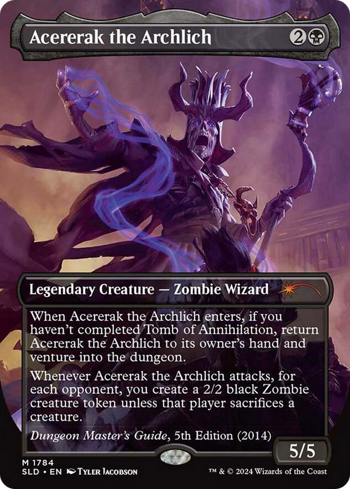 Acererak the Archlich (Rainbow Foil) [Secret Lair Drop Series] Magic: The Gathering