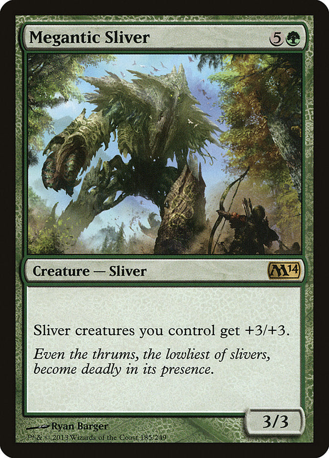 Megantic Sliver [Magic 2014] Magic: The Gathering