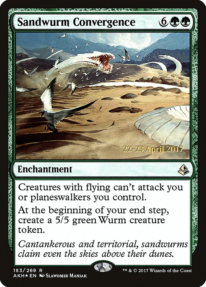 Sandwurm Convergence [Amonkhet Prerelease Promos] Magic: The Gathering