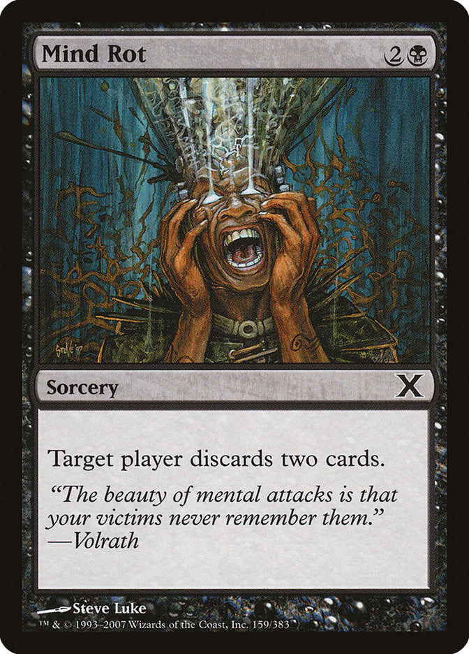 Mind Rot [Tenth Edition] Magic: The Gathering