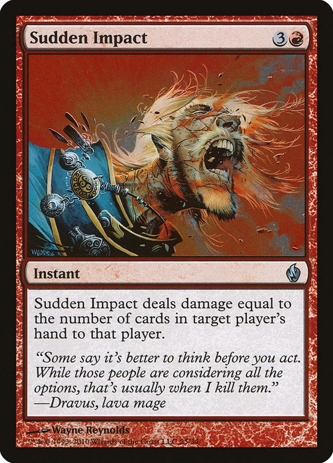 Sudden Impact [Premium Deck Series: Fire and Lightning] Magic: The Gathering