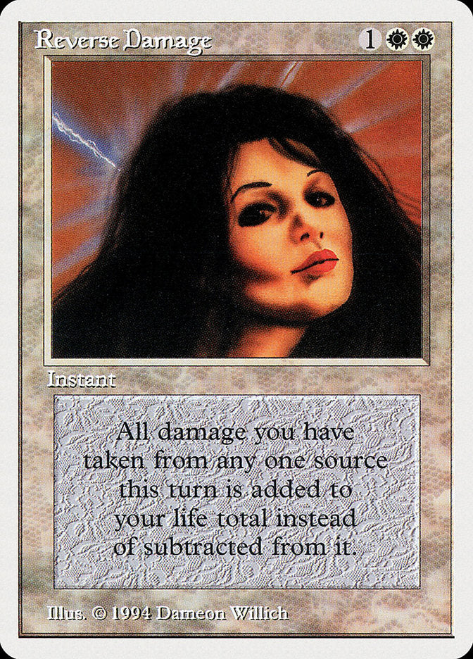 Reverse Damage [Summer Magic / Edgar] Magic: The Gathering