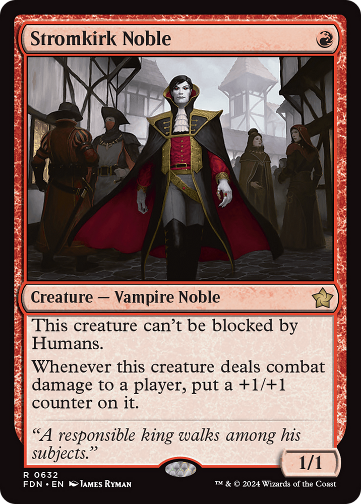Stromkirk Noble [Foundations] Magic: The Gathering