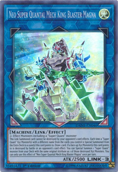 Neo Super Quantal Mech King Blaster Magna [DANE-EN046] Super Rare - Yugioh Cards For Your TCG Needs!