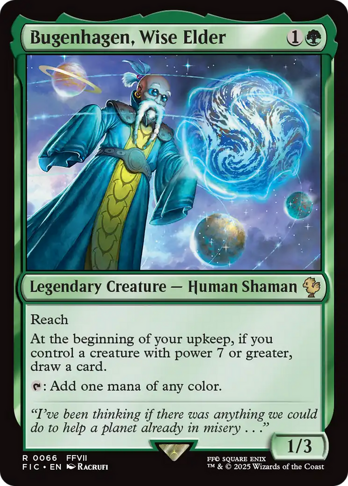 Bugenhagen, Wise Elder [FINAL FANTASY Commander] Magic: The Gathering