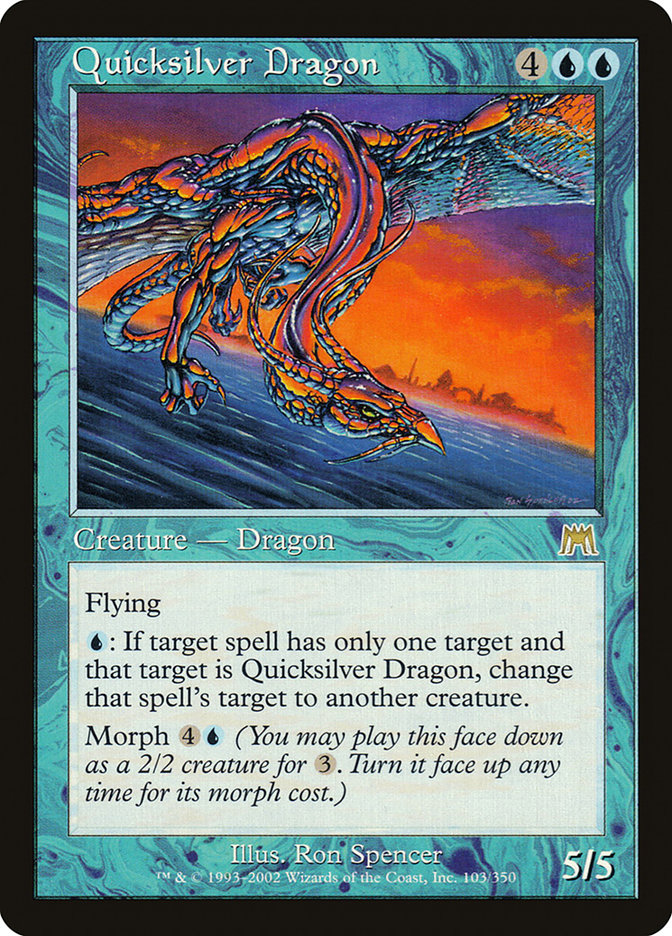 Quicksilver Dragon [Onslaught] Magic: The Gathering