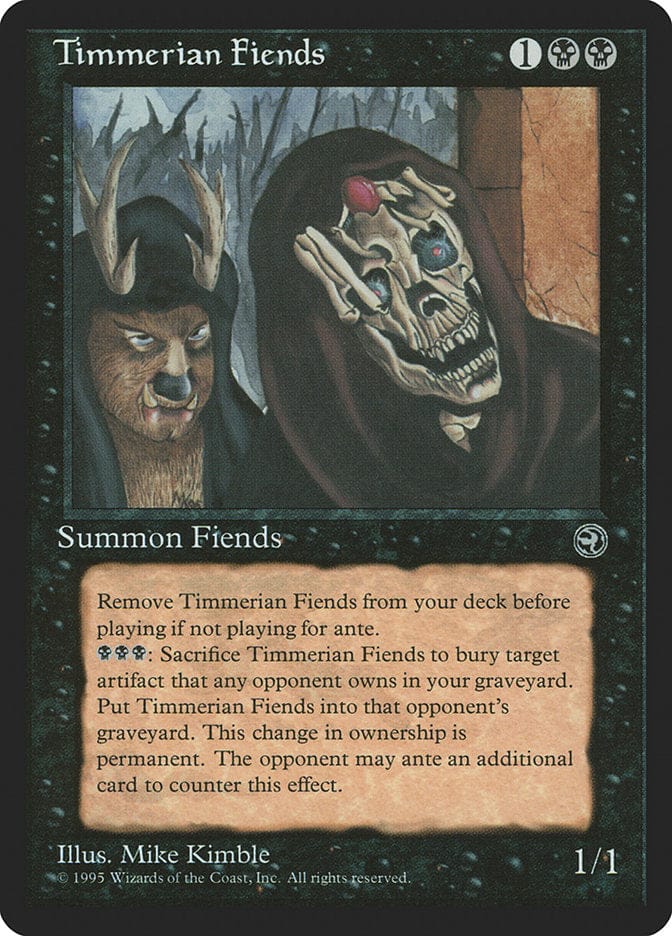 Timmerian Fiends [Homelands] Magic: The Gathering