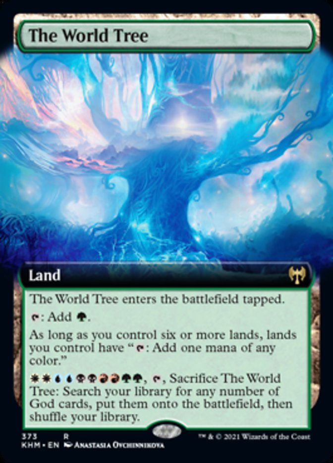 The World Tree (Extended Art) [Kaldheim] Magic: The Gathering