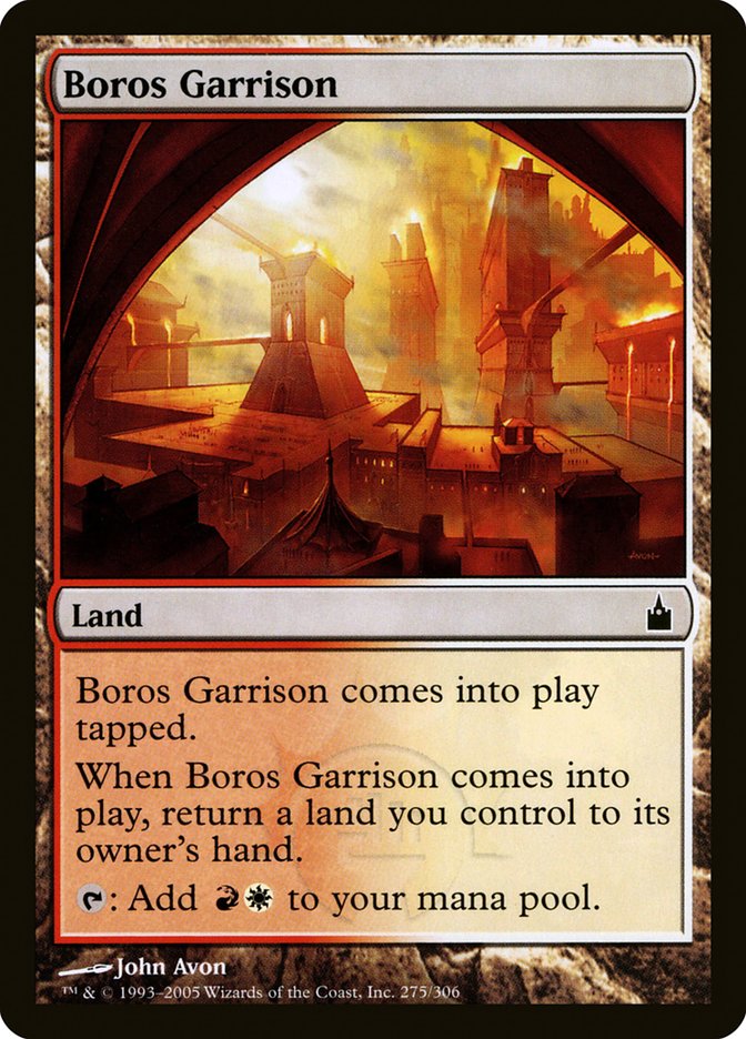 Boros Garrison [Ravnica: City of Guilds] Magic: The Gathering