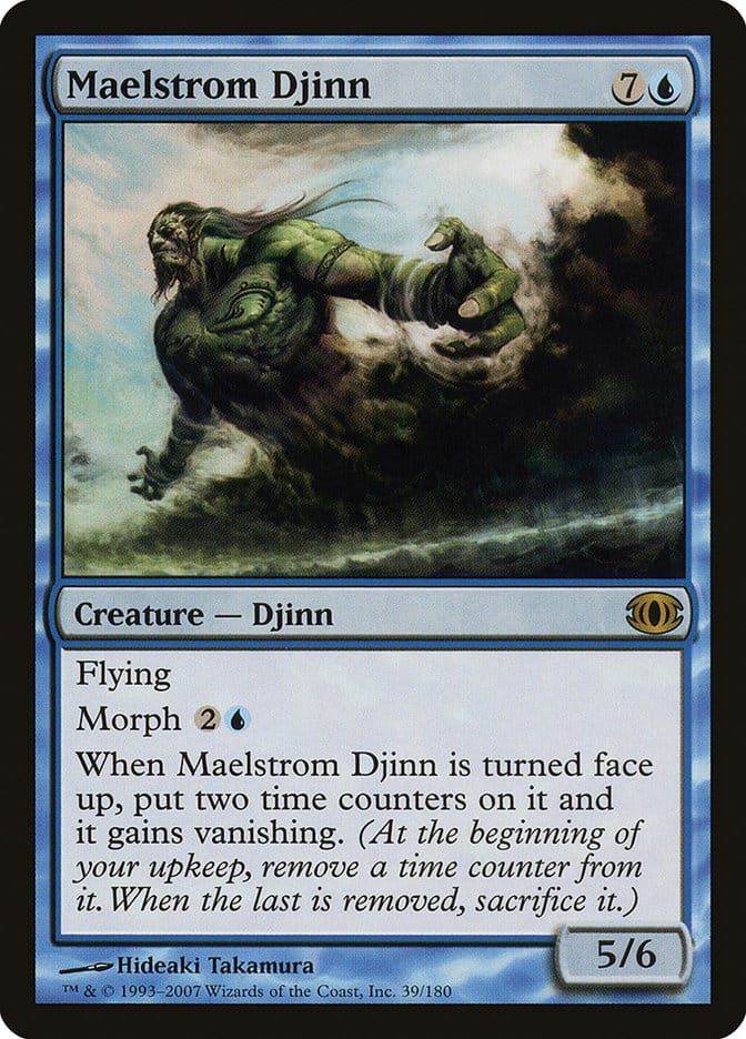Maelstrom Djinn [Future Sight] Magic: The Gathering