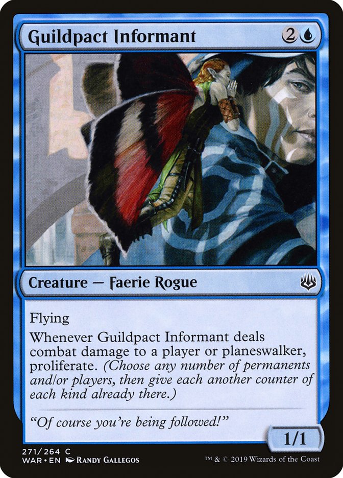 Guildpact Informant [War of the Spark] Magic: The Gathering