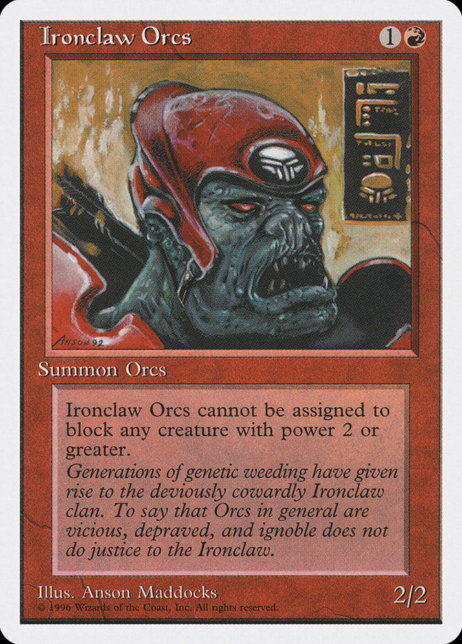 Ironclaw Orcs [Introductory Two-Player Set] Magic: The Gathering