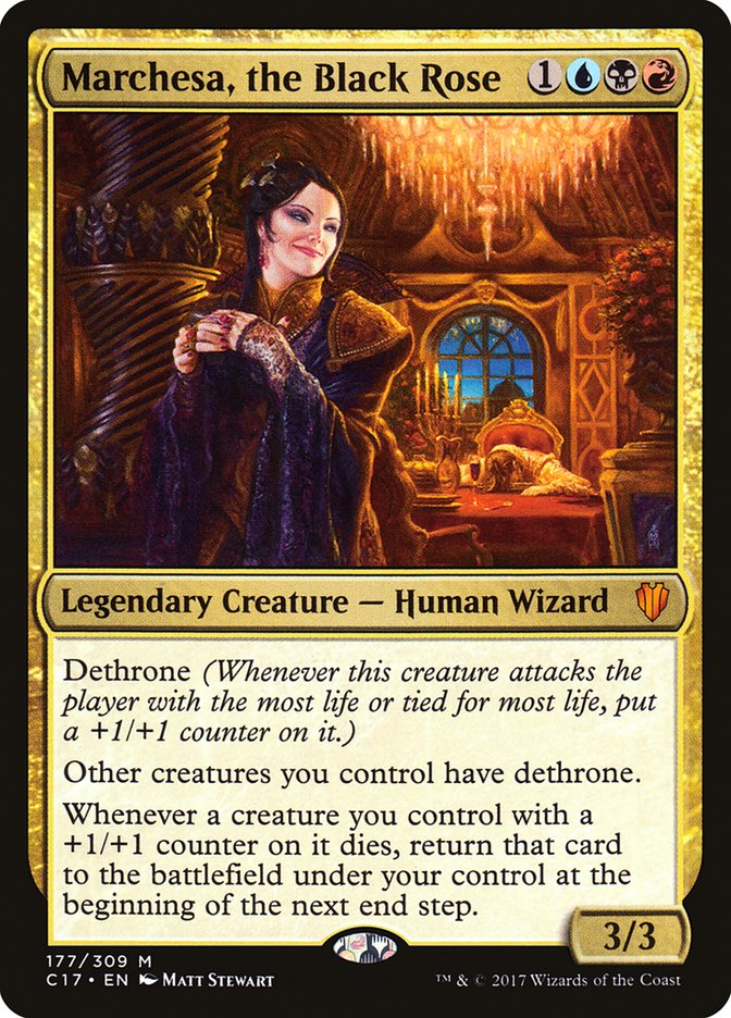 Marchesa, the Black Rose [Commander 2017] Magic: The Gathering