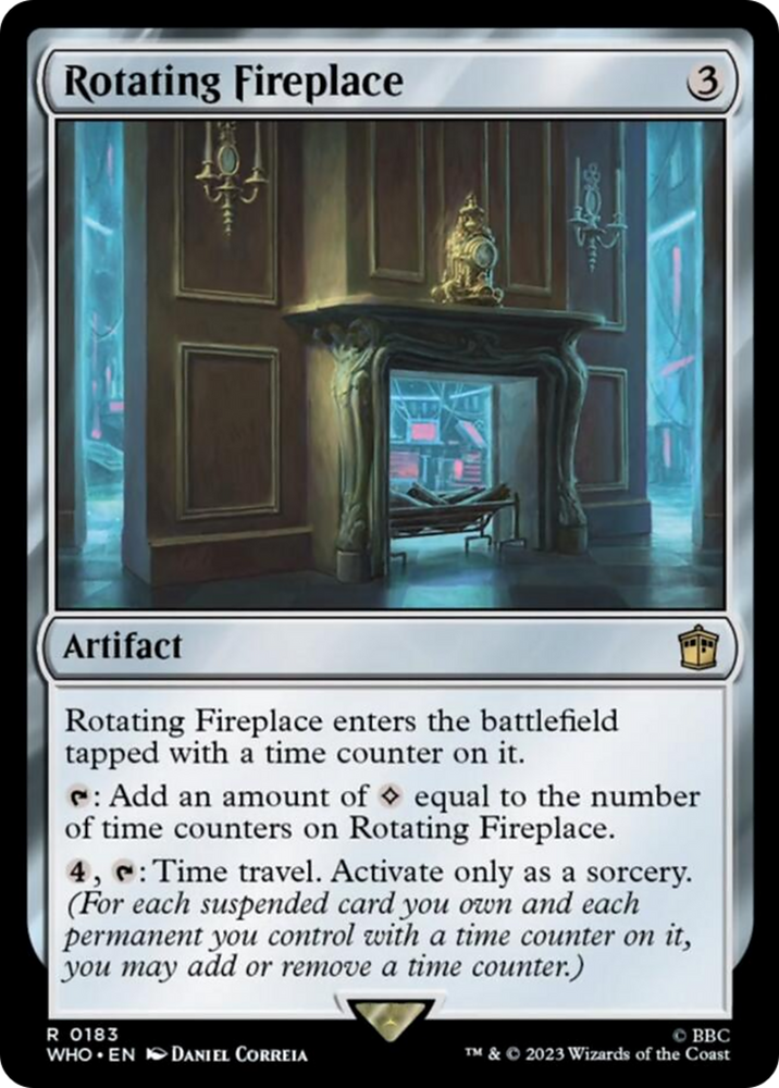 Rotating Fireplace [Doctor Who] Magic: The Gathering