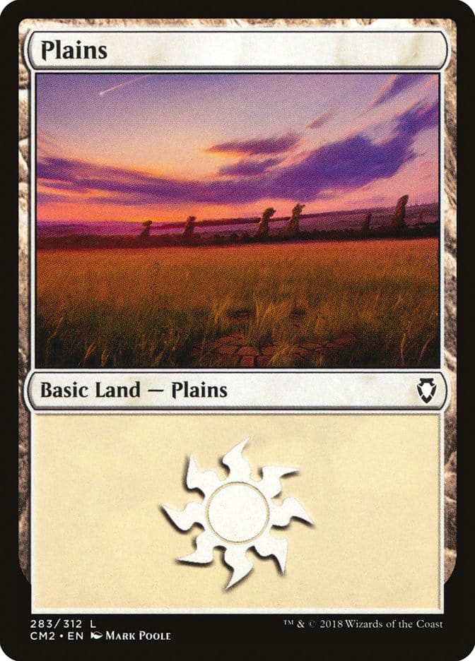 Plains (283) [Commander Anthology Volume II] Magic: The Gathering