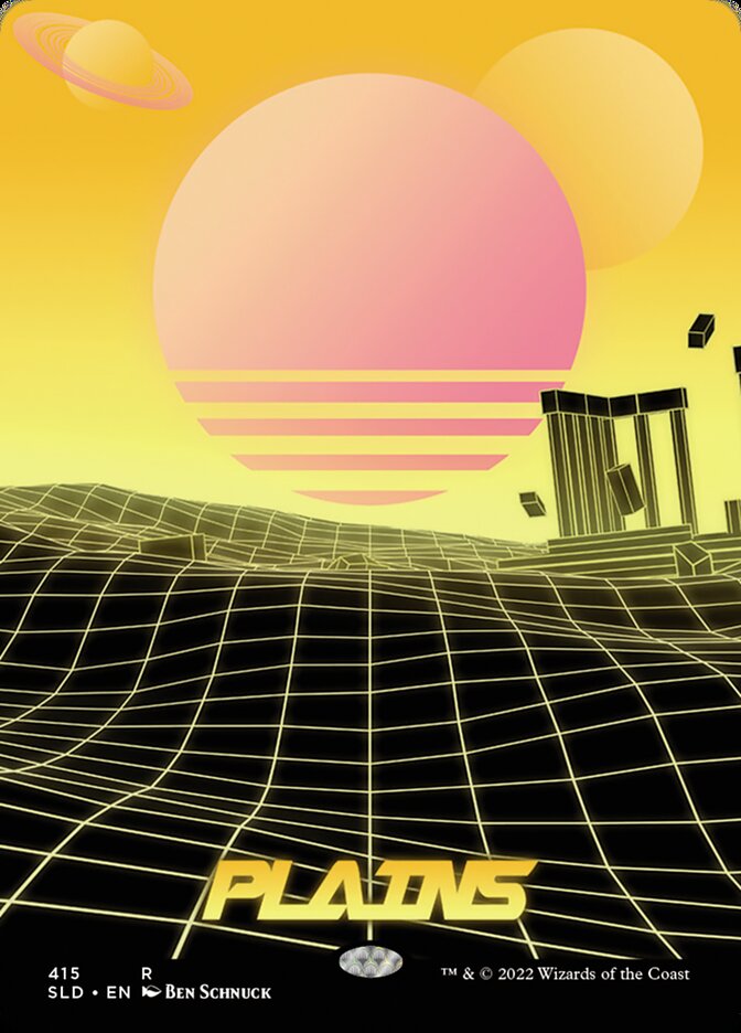 Plains (415) [Secret Lair Drop Series] Magic: The Gathering