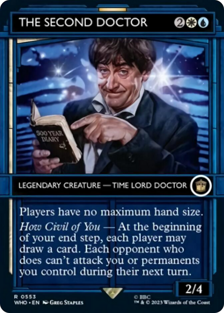 The Second Doctor (Showcase) [Doctor Who] Magic: The Gathering