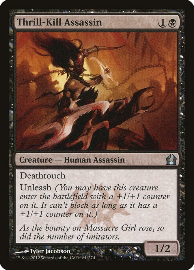 Thrill-Kill Assassin [Return to Ravnica] Magic: The Gathering