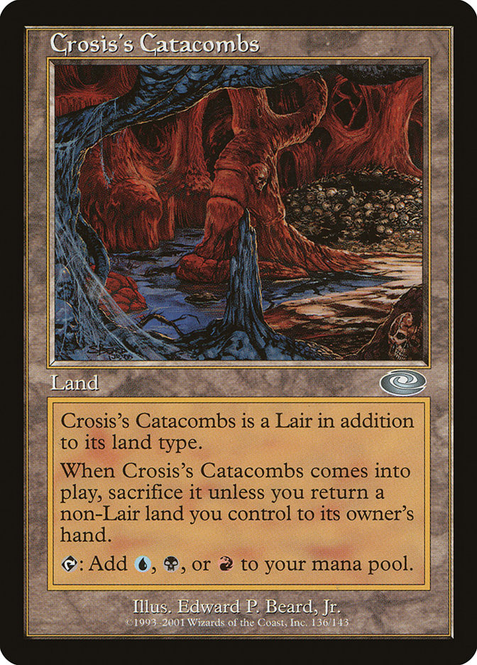 Crosis's Catacombs [Planeshift] Magic: The Gathering