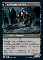 Graveyard Trespasser // Graveyard Glutton [Innistrad: Midnight Hunt] Magic: The Gathering
