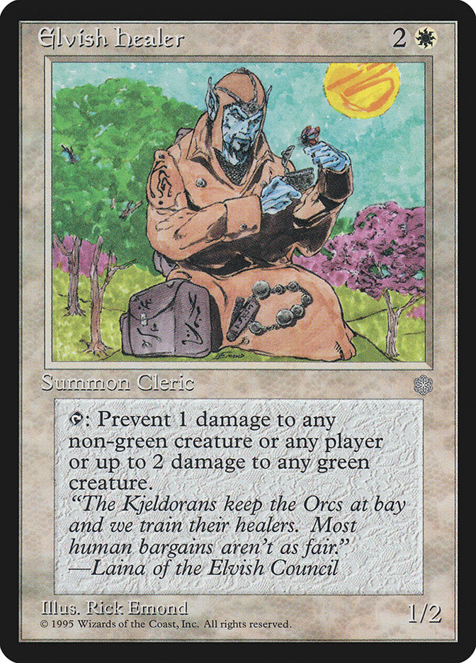 Elvish Healer [Ice Age] Magic: The Gathering