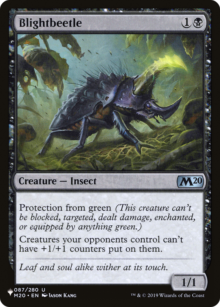 Blightbeetle [The List] Magic: The Gathering