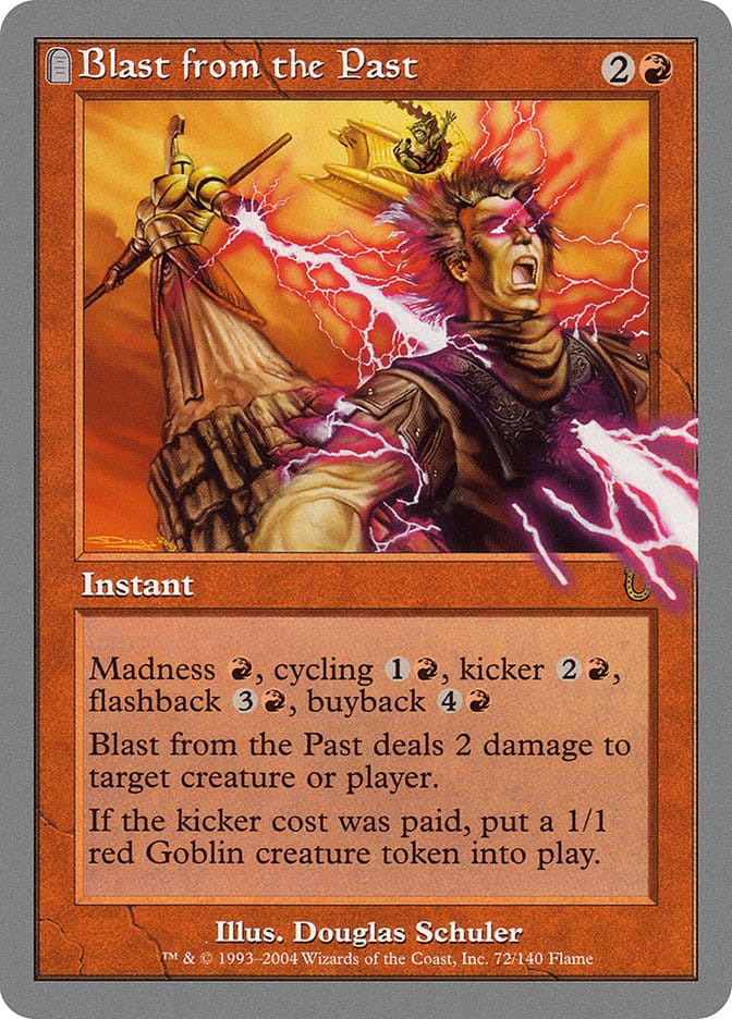 Blast from the Past [Unhinged] Magic: The Gathering