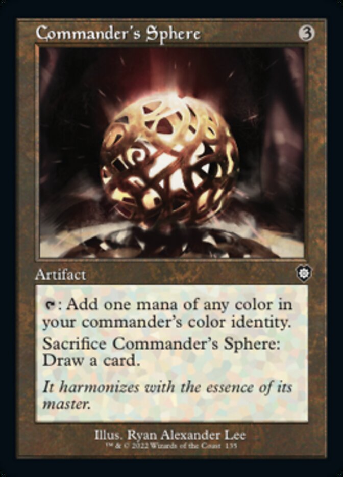 Commander's Sphere (Retro) [The Brothers' War Commander] Magic: The Gathering