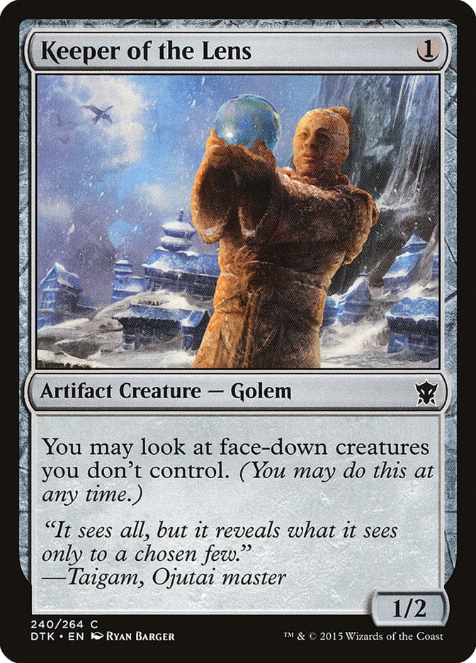 Keeper of the Lens [Dragons of Tarkir] Magic: The Gathering