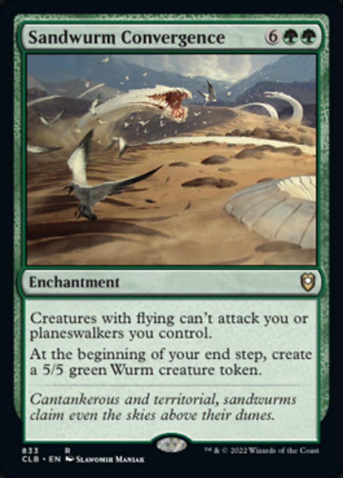 Sandwurm Convergence [Commander Legends: Battle for Baldur's Gate] Magic: The Gathering