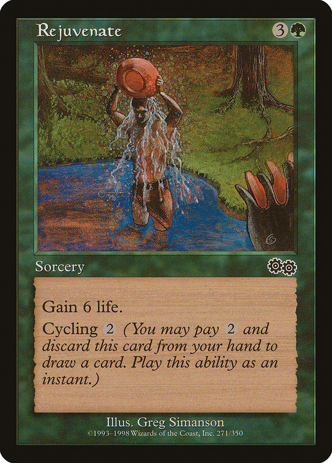 Rejuvenate [Urza's Saga] Magic: The Gathering
