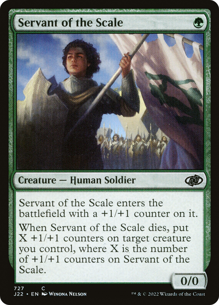Servant of the Scale [Jumpstart 2022] Magic: The Gathering