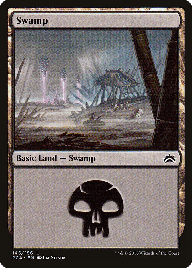 Swamp (145) [Planechase Anthology] Magic: The Gathering