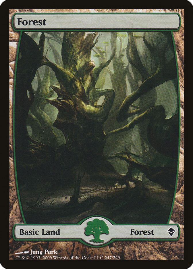 Forest (247) [Zendikar] Magic: The Gathering