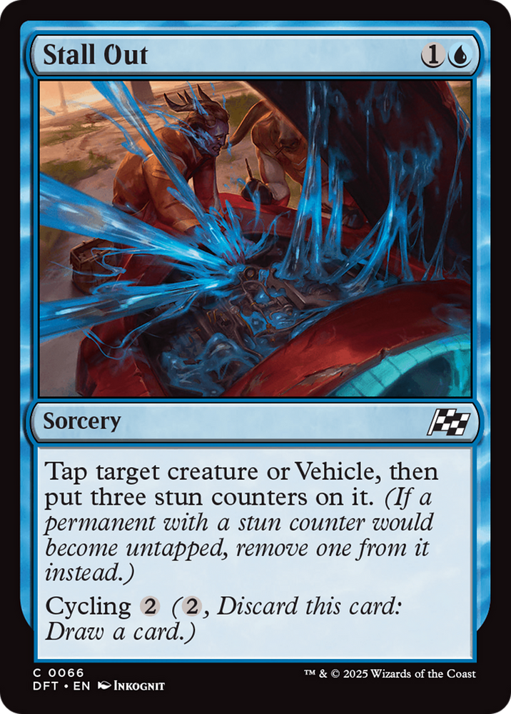 Stall Out [Aetherdrift] Magic: The Gathering