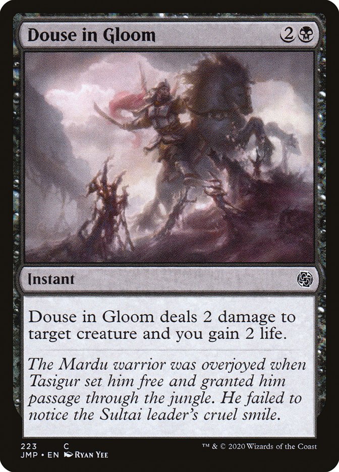 Douse in Gloom [Jumpstart] Magic: The Gathering