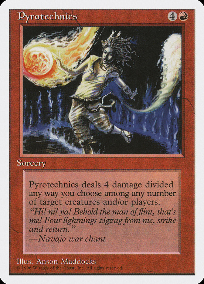 Pyrotechnics [Introductory Two-Player Set] Magic: The Gathering