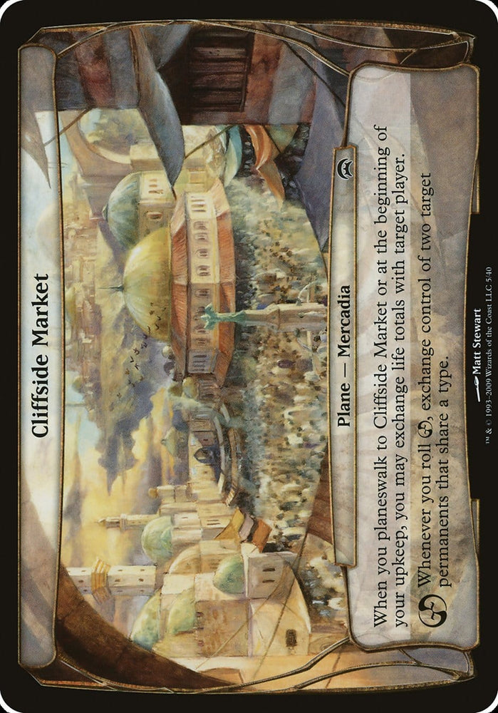 Cliffside Market (Planes) [Planechase Planes] Magic: The Gathering