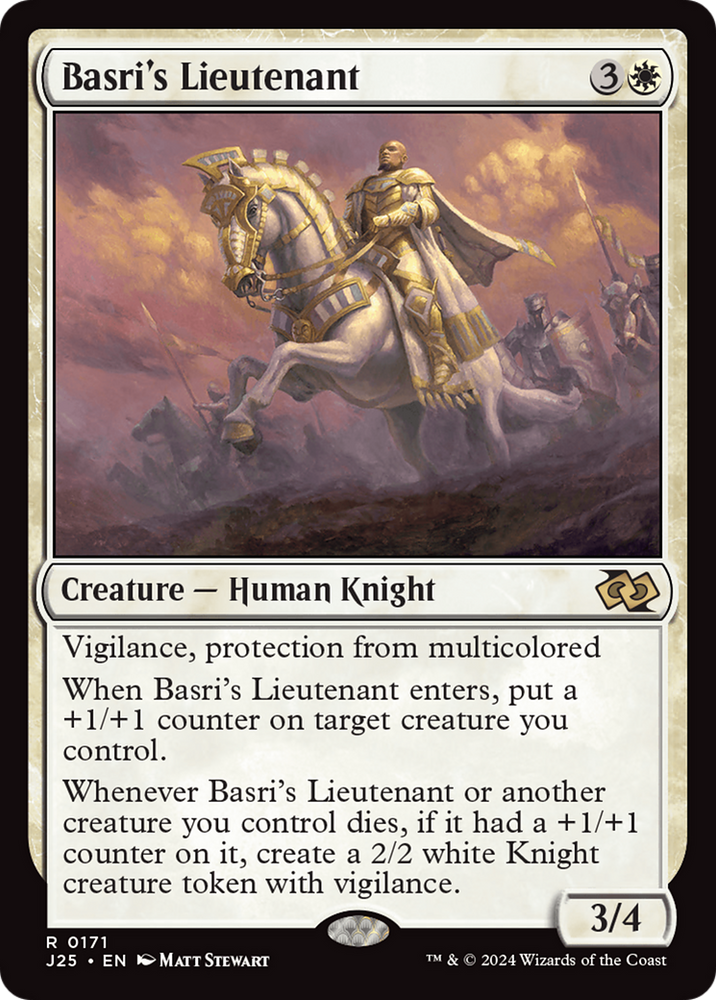 Basri's Lieutenant [Foundations Jumpstart] Magic: The Gathering