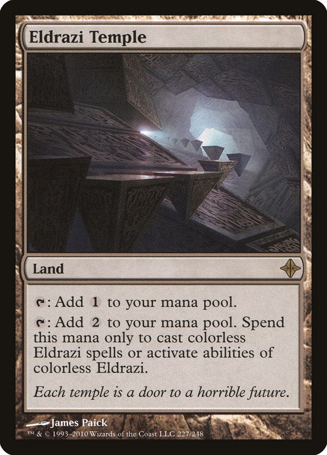 Eldrazi Temple [Rise of the Eldrazi] Magic: The Gathering