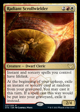 Radiant Scrollwielder [Strixhaven: School of Mages] Magic: The Gathering