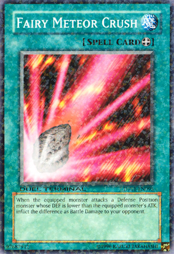 Fairy Meteor Crush [DT01-EN095] Common Yu-Gi-Oh!