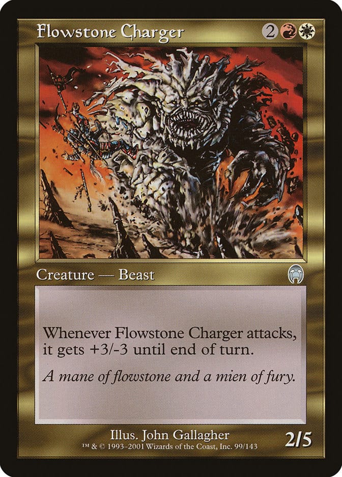 Flowstone Charger [Apocalypse] Magic: The Gathering