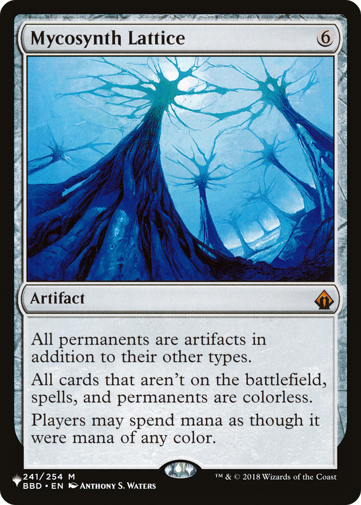 Mycosynth Lattice [The List] Magic: The Gathering