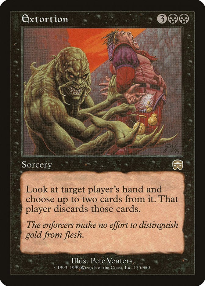 Extortion [Mercadian Masques] Magic: The Gathering