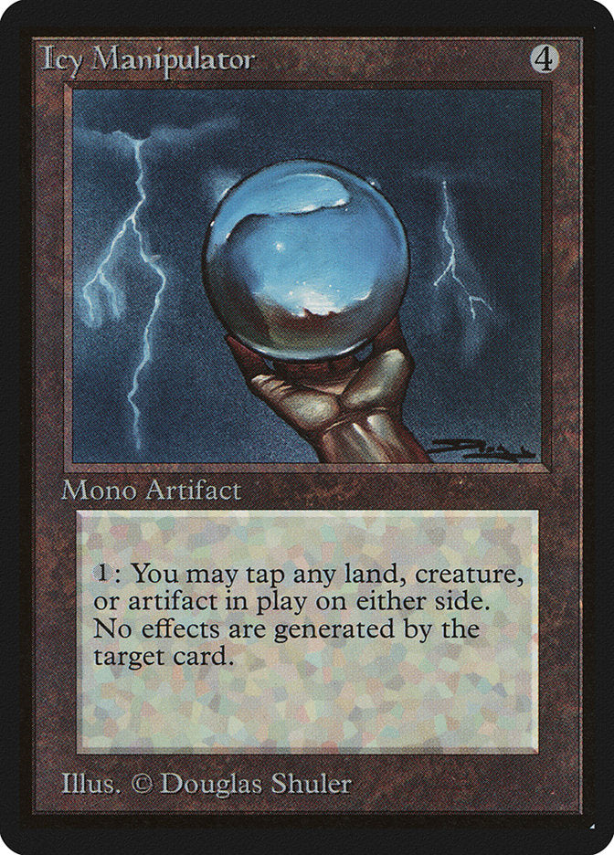 Icy Manipulator [Beta Edition] Magic: The Gathering