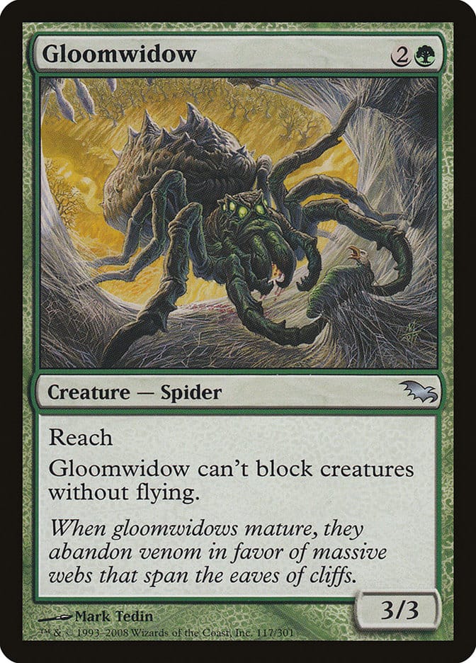Gloomwidow [Shadowmoor] Magic: The Gathering