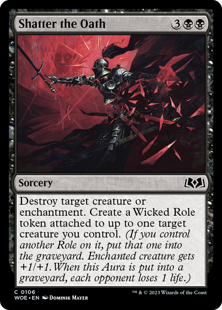 Shatter the Oath [Wilds of Eldraine] Magic: The Gathering
