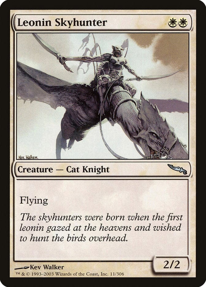 Leonin Skyhunter [Mirrodin] Magic: The Gathering