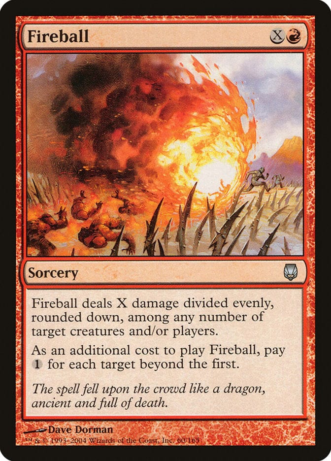 Fireball [Darksteel] Magic: The Gathering